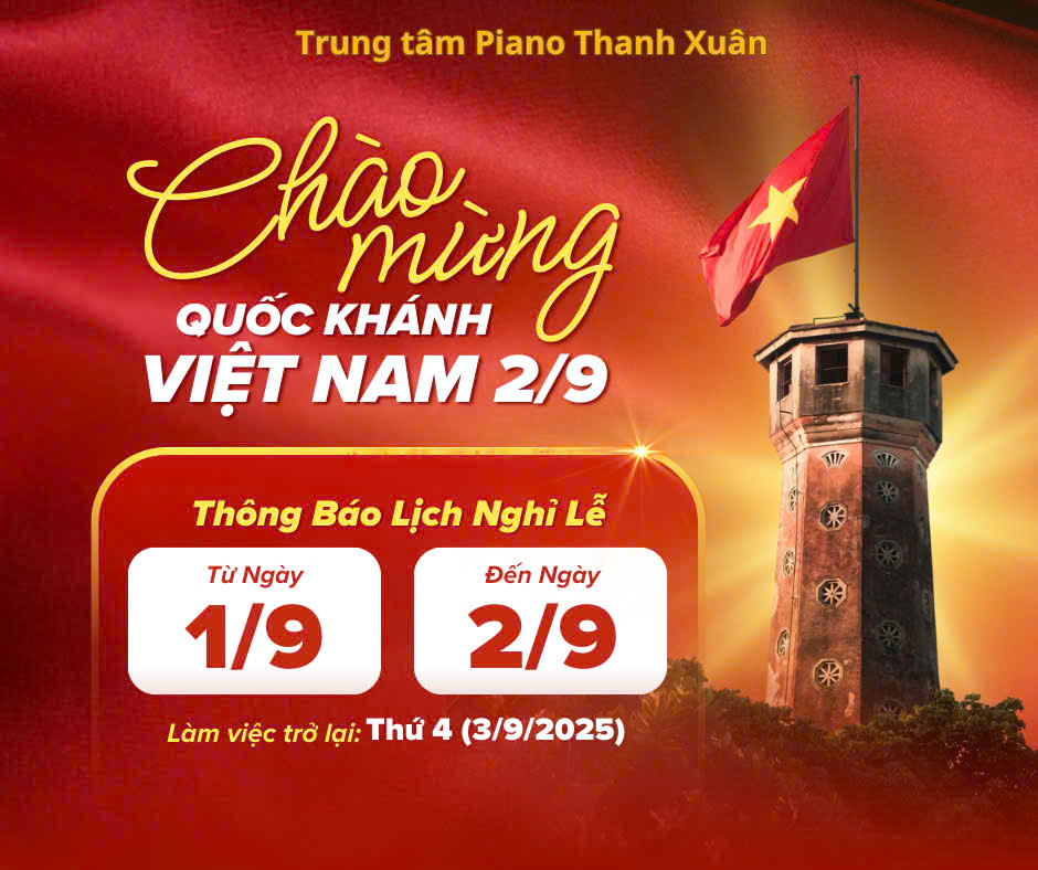 Thông Báo Nghỉ Lễ 2/9/2025
